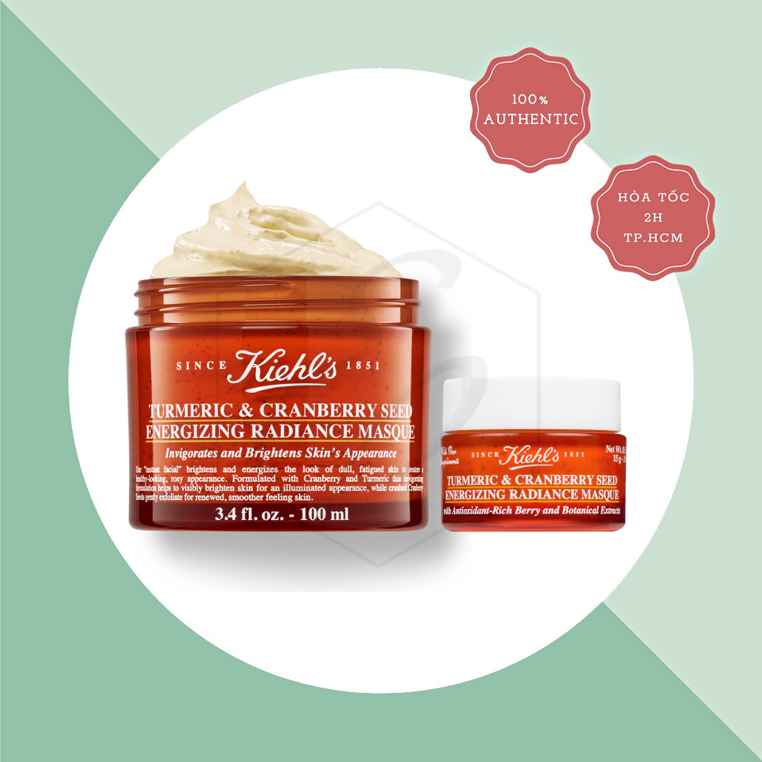 Mặt nạ Kiehl’s nghệ việt quất Tumeric & Cranberry Seed